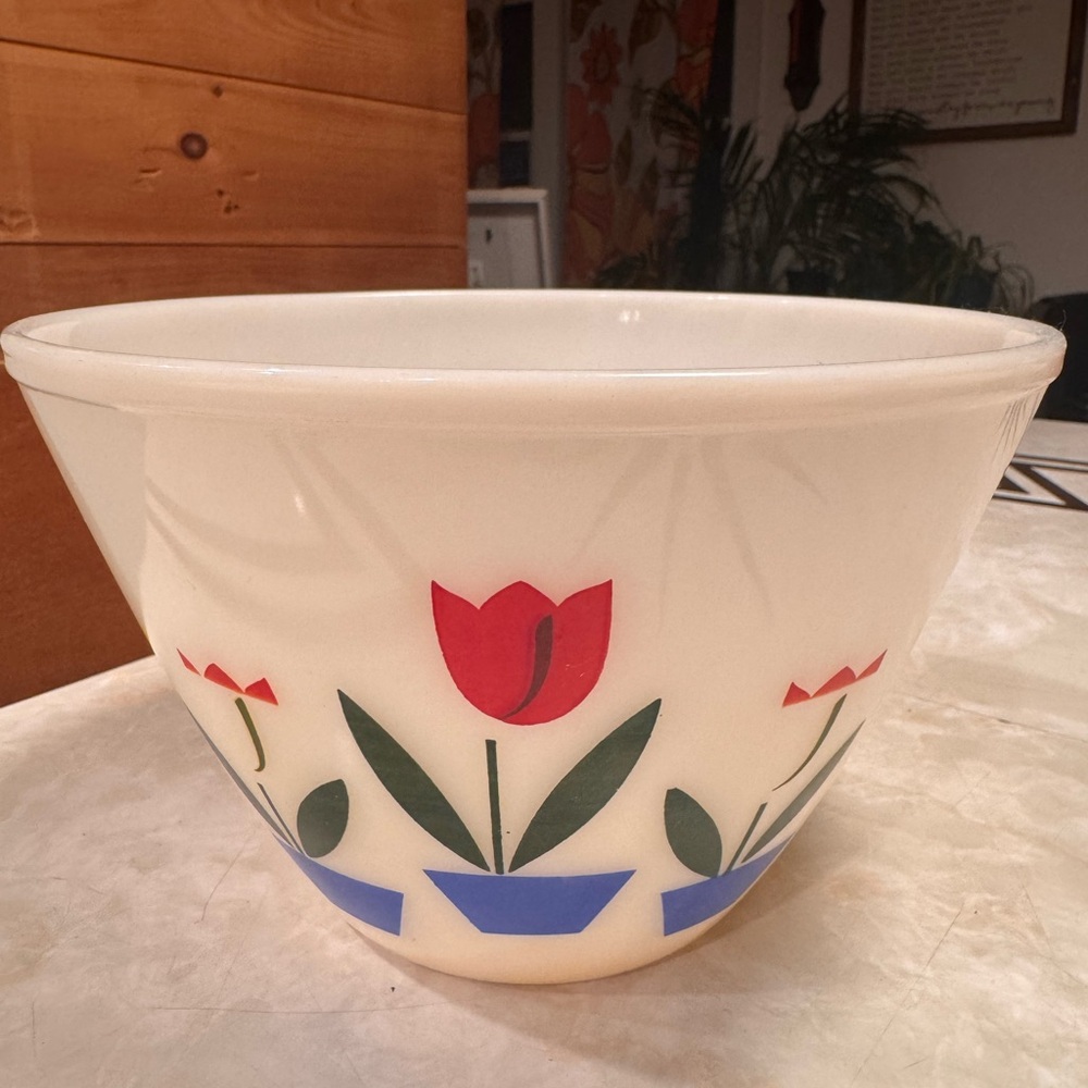 Fire King Tulip Bowl